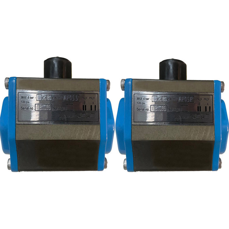 اکچویتور پنوماتیک روئین صنعت مدل RS050G بسته دو عددی