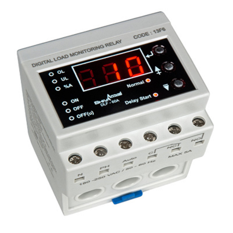 کنترل بار دیجیتال 60 آمپر شیوا امواج مدل DLF-60A کد 13F6 بسته پنج عددی