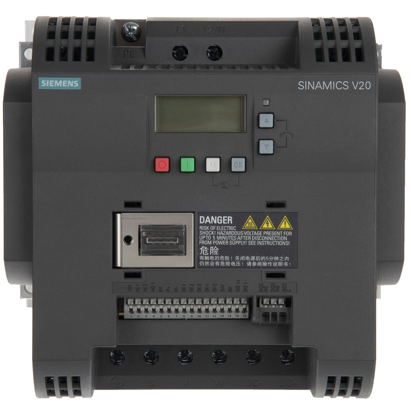 کنترل دور موتور زیمنس مدل 6SL3210-5BB23-0UV0