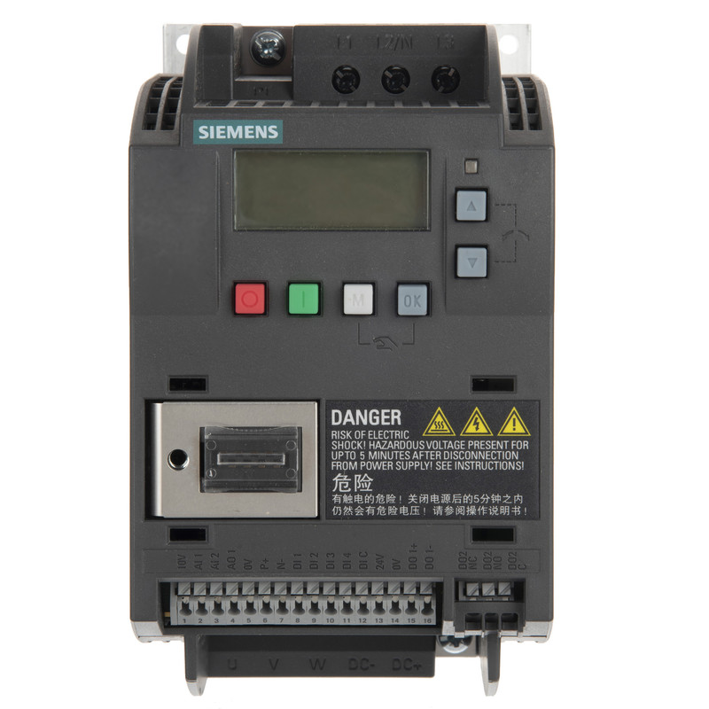 کنترل دور موتور زیمنس مدل 6SL3210-5BE21-1UV0