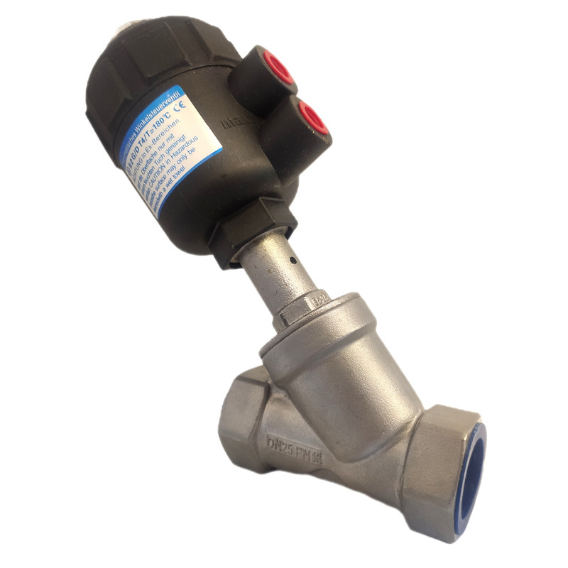 شیر پنوماتیک مدل Angle-valve-1