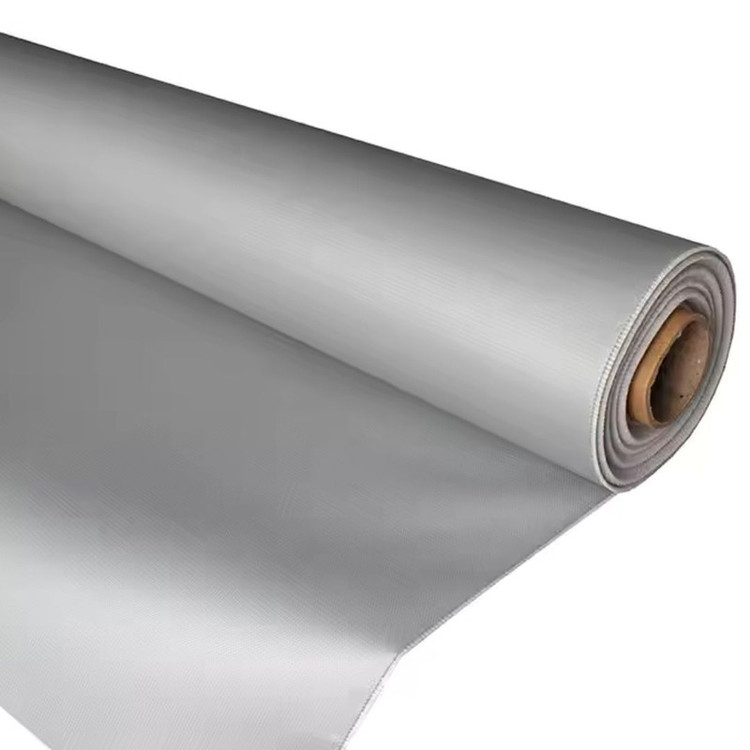 پارچه برزنت نسوز سیلیکونی دو رو مدل 0.5MM طول 50 متر