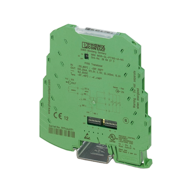 ترانسدیوسر فونیکس کنتاکت مدل Mini mcr-sl-pt100-ui-nc