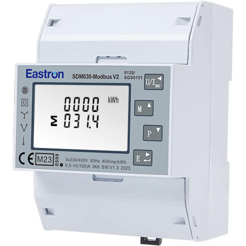 کنتور برق فرعی سه فاز ایسترون مدل SDM630 MODBUS V2