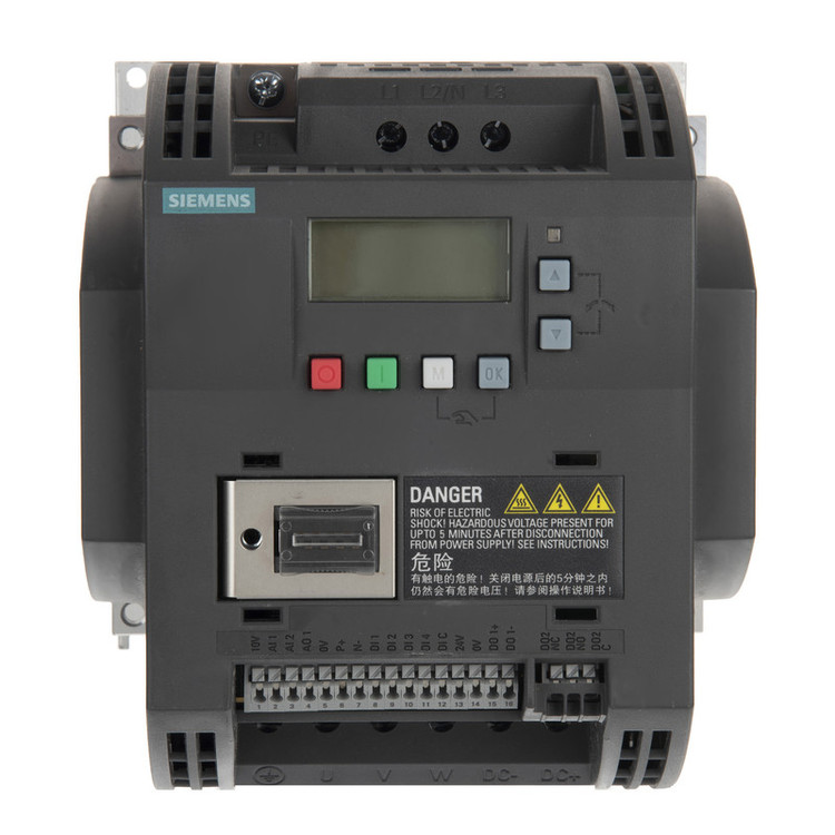 کنترل دور موتور زیمنس مدل 6SL3210-5BE24-0UV0