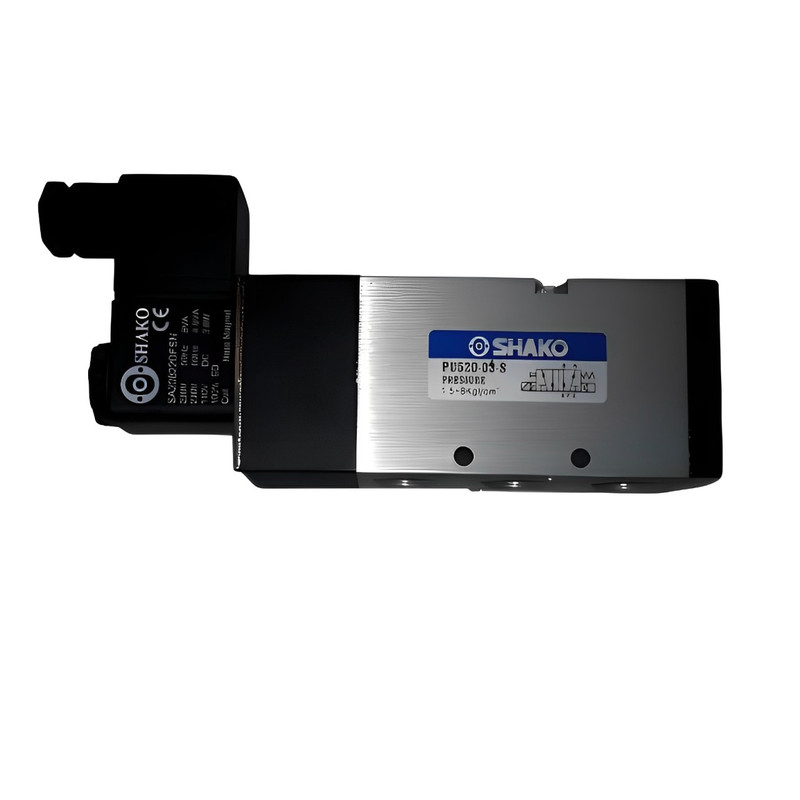 شیر برقی پنوماتیک بادی شاکو مدل  BM520-04-S 5-2 1/2inch 24V