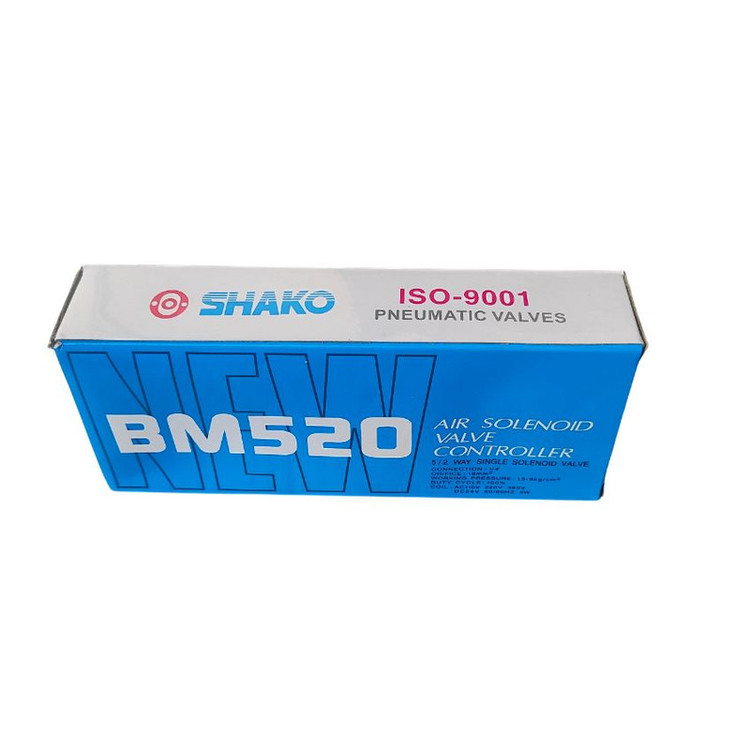 شیر برقی پنوماتیک بادی شاکو مدل BM520-04-S 5-2 1/2inch 24V