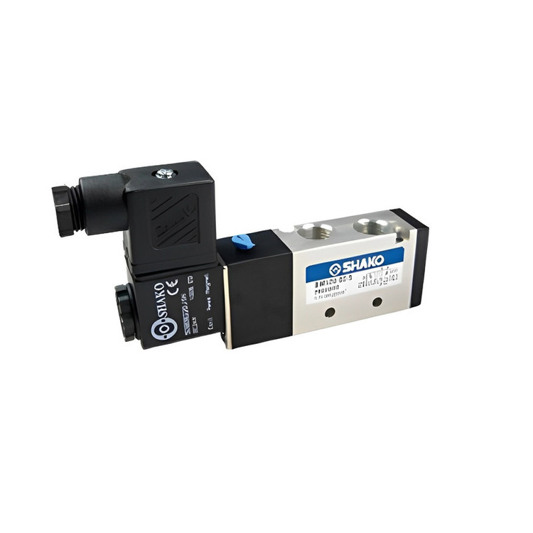 شیر برقی پنوماتیک بادی شاکو مدل BM520-04-S 5-2 1/2inch 24V