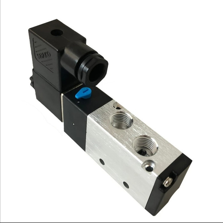 شیر برقی پنوماتیک بادی شاکو مدل BM520-04-S 5-2 1/2inch 24V