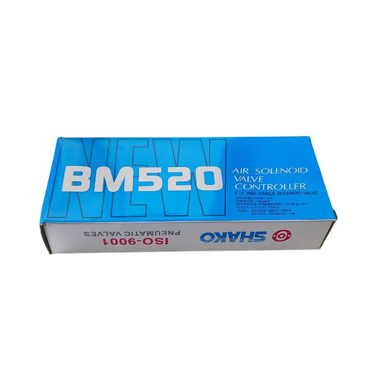 شیر برقی پنوماتیک بادی شاکو مدل BM520-04-S 5-2 1/2inch 24V