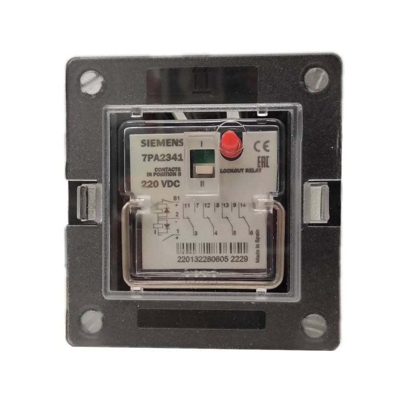 رله زیمنس مدل LOCKOUT FAST RELAY 7PA2341-1
