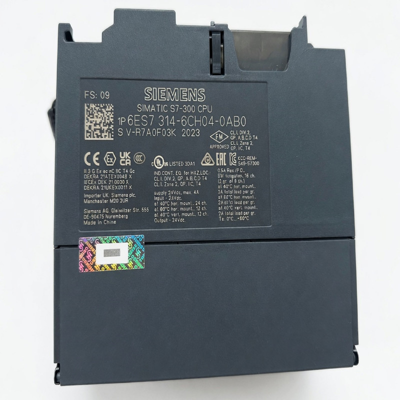 پردازنده PLC زیمنس مدل CPU 314C-2 DP کد 6ES7314-6CH04-0AB0