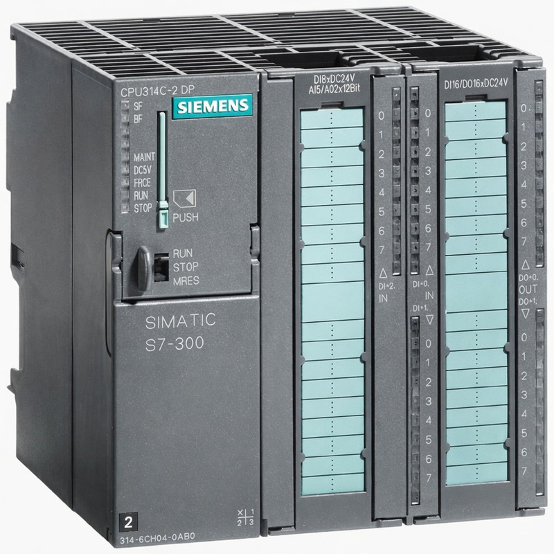 پردازنده PLC زیمنس مدل CPU 314C-2 DP کد 6ES7314-6CH04-0AB0
