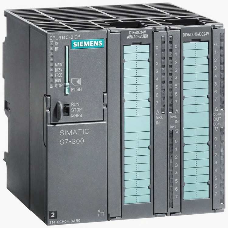 پردازنده PLC زیمنس مدل CPU 314C-2 DP کد 6ES7314-6CH04-0AB0