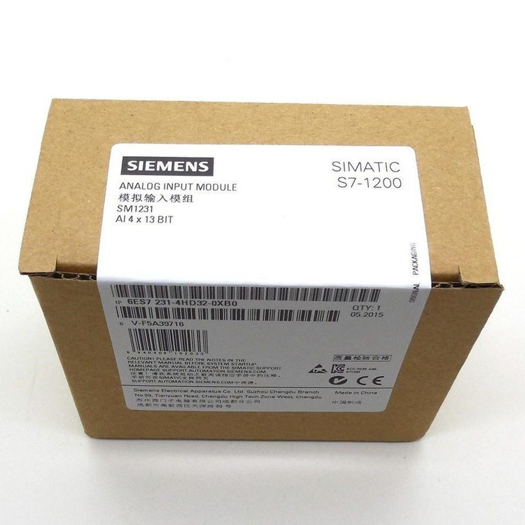 سیگنال ماژول زیمنس مدل SM 1231, 4 AI 13bit