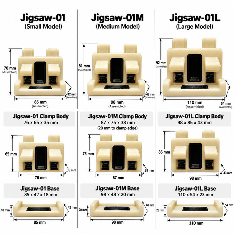 گیره لحیم کاری مدل پلیمری کد Jigsaw-01
