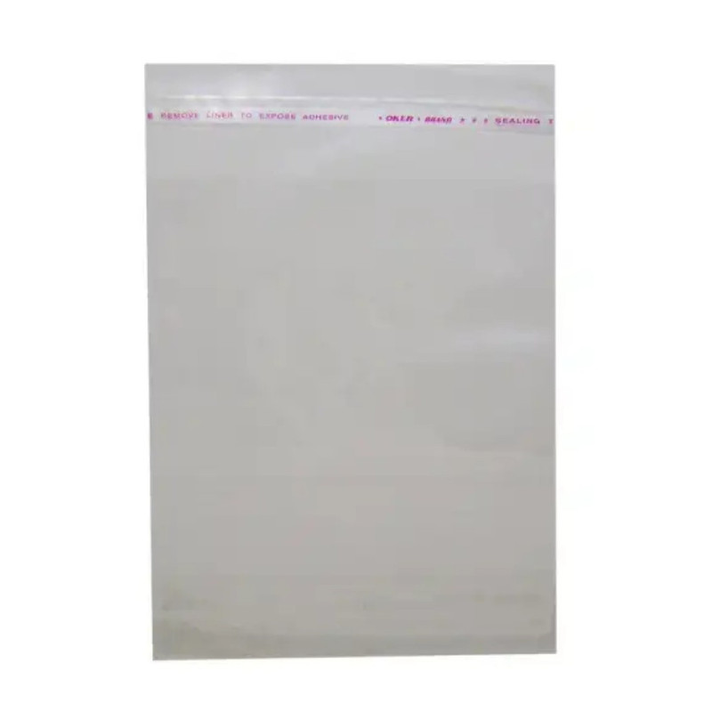سلفون بسته بندی مدل لبه چسبدار کوکی ساده سایز 10 * 10 بسته 100 عددی