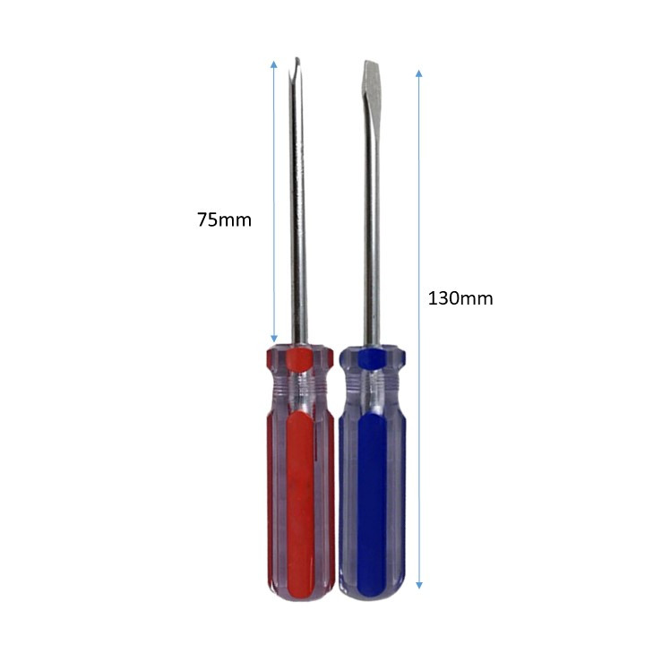 پیچ گوشتی دوسو و چهارسو مدل TECH کد 75x3 بسته 2 عددی