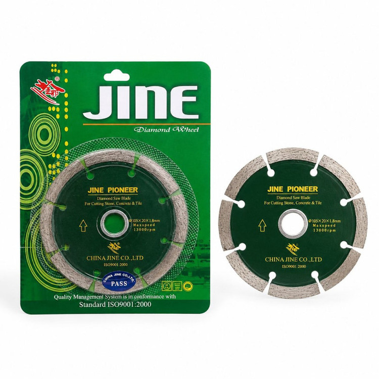 صفحه مینی فرز الماسه سگمنتدار جاین پایونیر مدل 19-GB11270 سایز 105 میلیمتر
