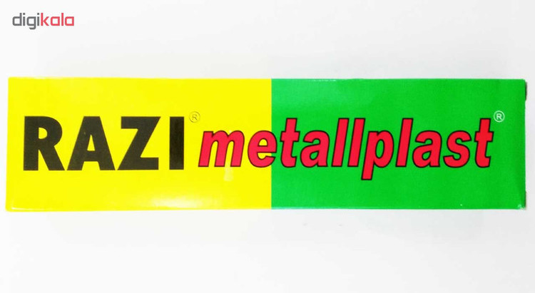 چسب آهن رازی مدل Metallplast حجم 100 میلی لیتر بسته 2 عددی