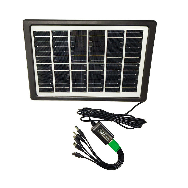 شارژر خورشیدی 6 وات مدل مولتی USB-IP67