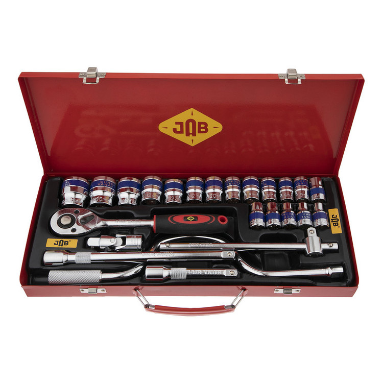 آچار بکس جاب مدل JB-2400 JNTRO مجموعه 24 عددی