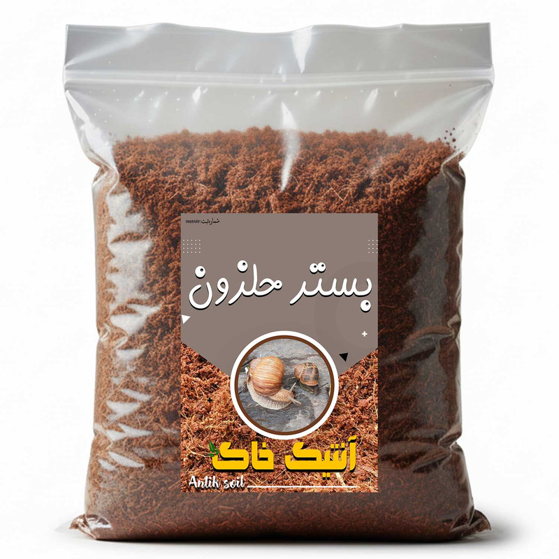 بستر حلزون آنتیک خاک مدل 4R وزن 1 کیلوگرم