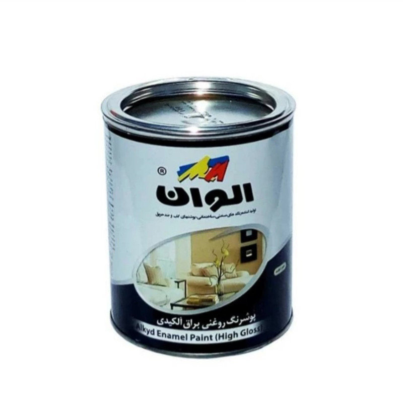 رنگ روغنی کرم استخوانی الوان مدل 111 حجم 250 میلی لیتر