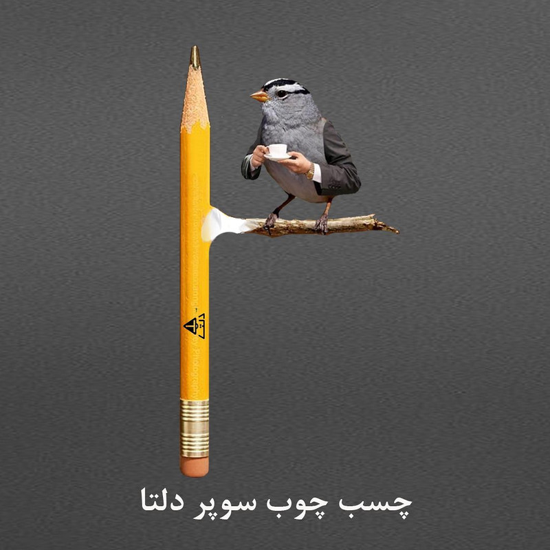 چسب چوب دلتا مدل سوپر وزن 800 گرم