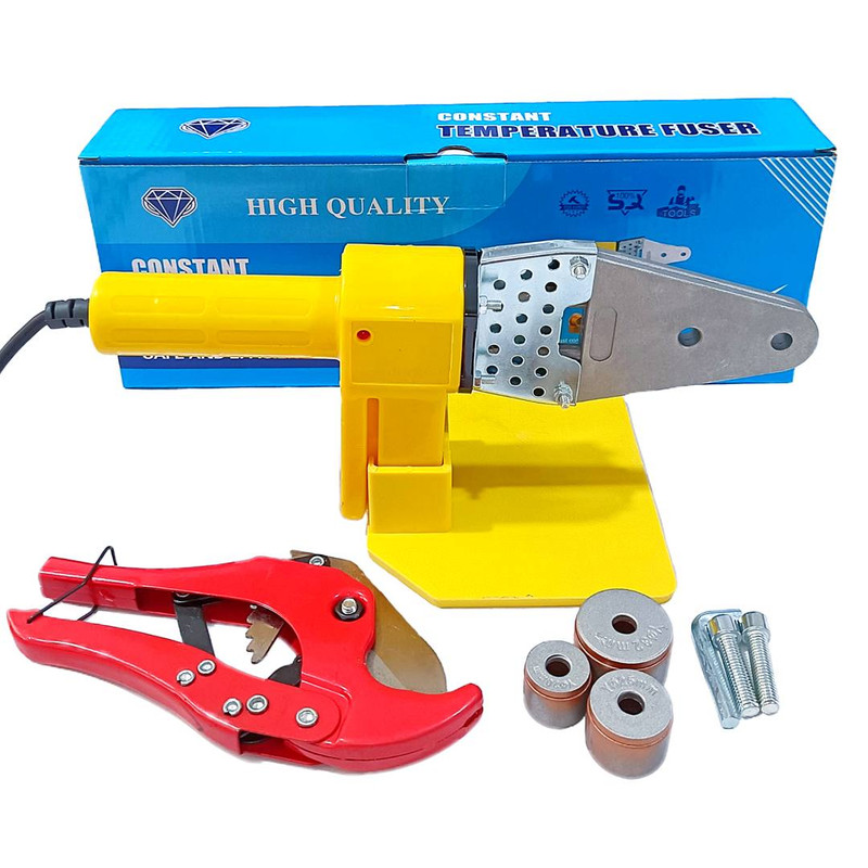 دستگاه جوش لوله پلیمری 600 وات مدل 8pcs405 مجموعه 8 عددی