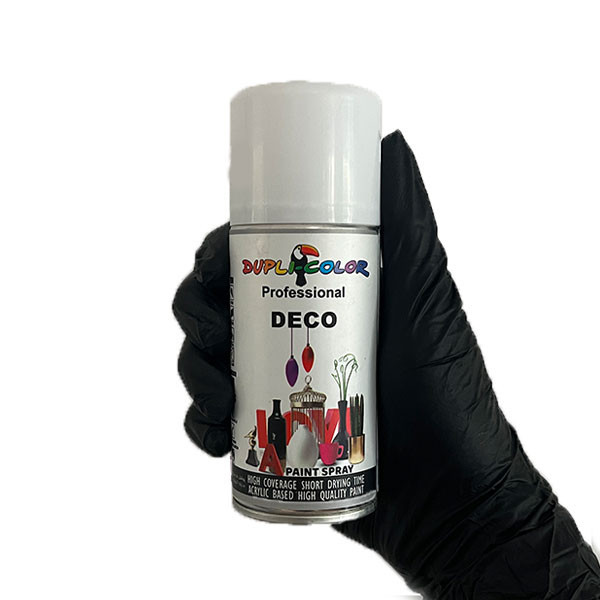 اسپری رنگ سفید دوپلی کالر مدل DECO حجم 150 میلی لیتر