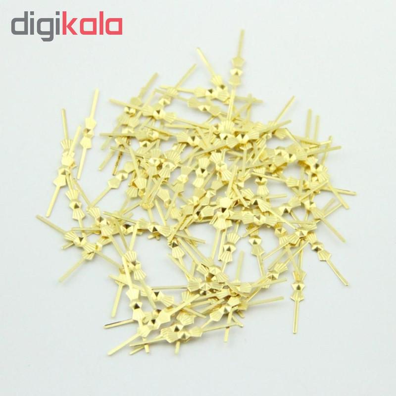 گیره لوستر طرح پاپیون مدل nik کد 9821 بسته 200 عددی