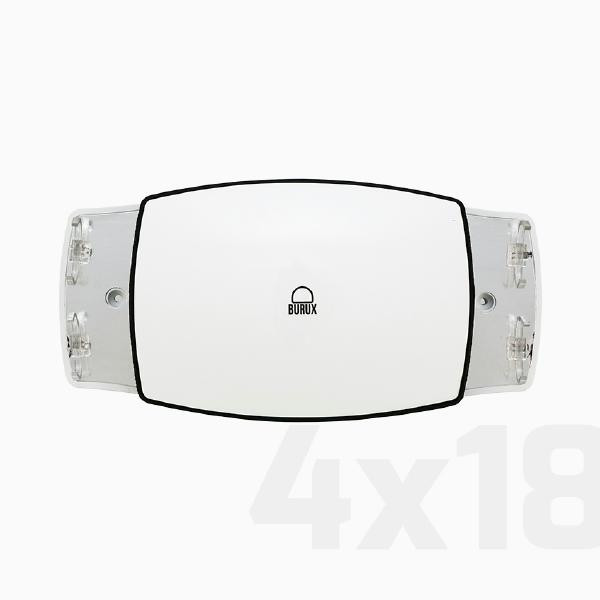 قاب مهتابی بروکس مدل FPL.4 پایه 2G11