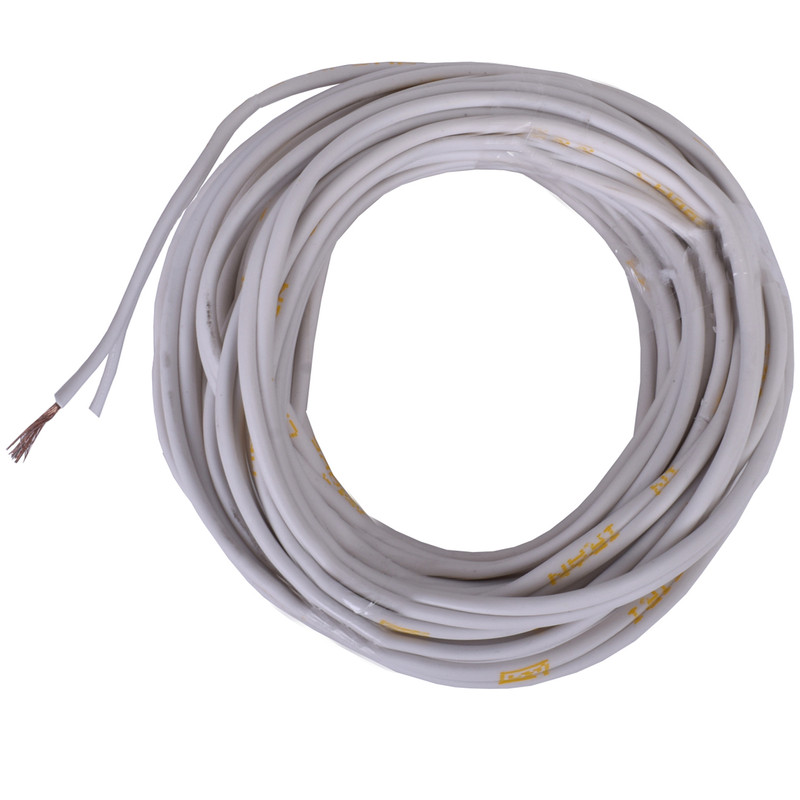 سیم نایلون برق 2 در 1.5 کد SN1.5 طول 5 متر