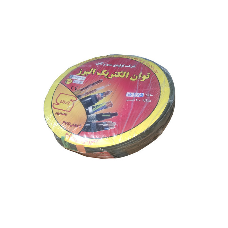 سیم برق افشان 1 در 1.5 توان الکتریک البرز مدل grps115