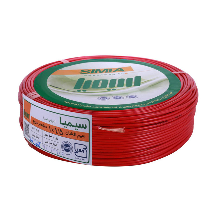 سیم برق افشان 1 در 1.5 سیمیا مدل RD-PW