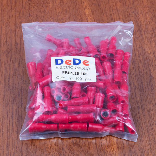 سرسیم ده ده الکتریک گروپ مدل لوله ای نری و مادگی FRD1.25 -2.5،MPD1.25-2.5 بسته 40 عددی