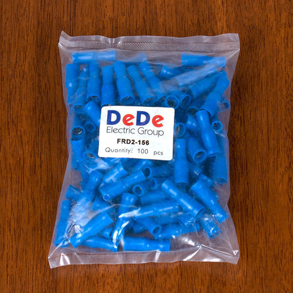 سرسیم ده ده الکتریک گروپ مدل لوله ای نری و مادگی FRD1.25 -2.5،MPD1.25-2.5 بسته 40 عددی