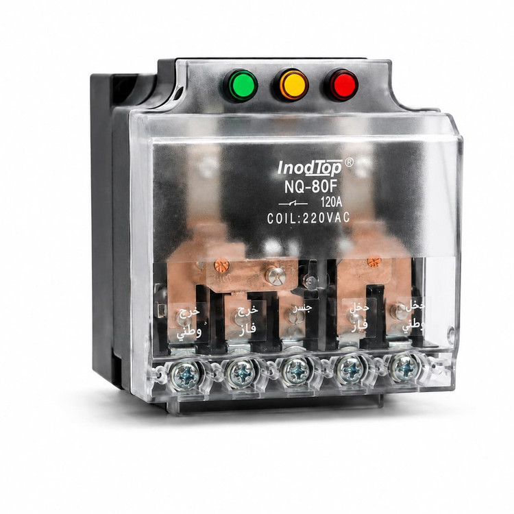 رله چنجاور تکفاز اینودتاپ مدل NQ-80F 120 آمپر